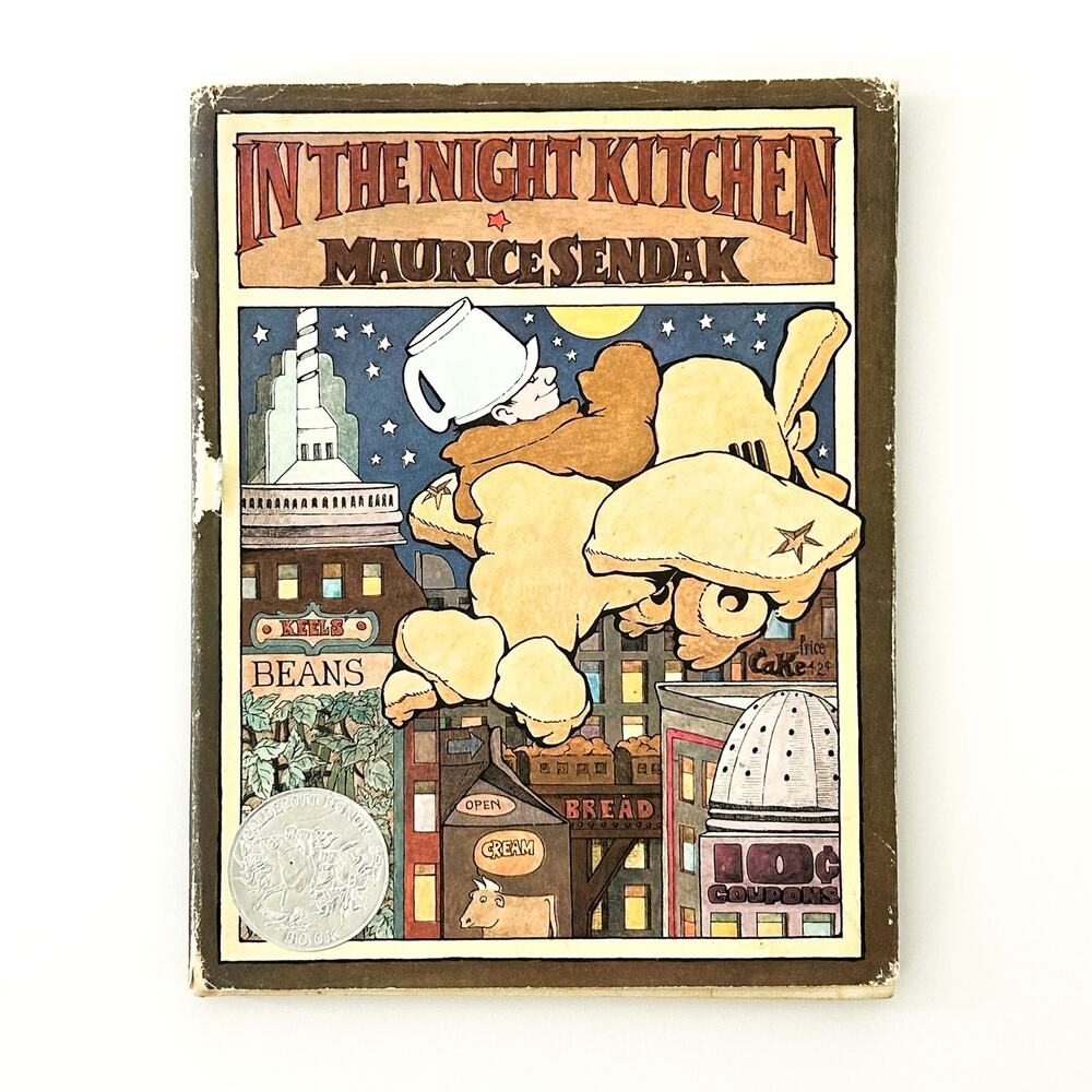 Inscribed Maurice Sendak Book In The Night Kitchen 1970 Harper & Row